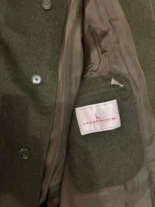 Abrigo Loden Verde Original STEINBOCK TYROL REBAJA