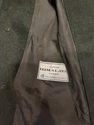 Abrigo Loden Verde Original STEINBOCK TYROL REBAJA