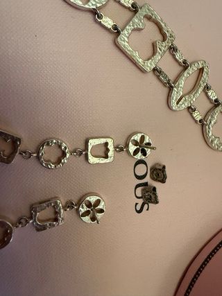 Conjunto Tous Plata y Oro