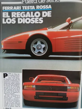 Revista automovilismo Motor 16 Num 49 sep 1984