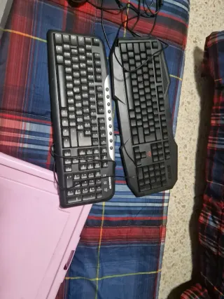 Tastiere Nere e Argento