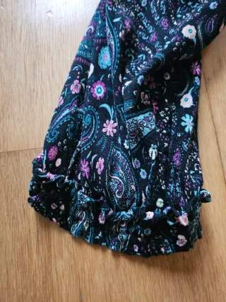 Vestido estampado. Talla M.