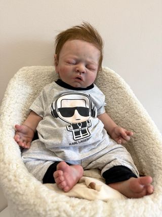 Bebé Reborn Silicona Platino Niño