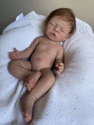 Bebé Reborn Silicona Platino Niño