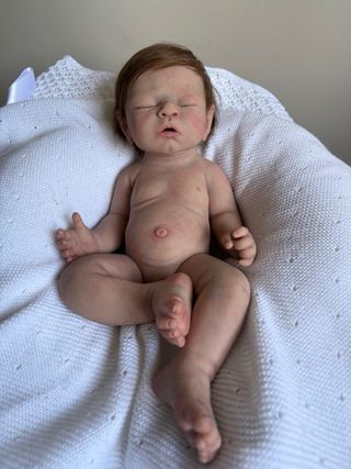 Bebé Reborn Silicona Platino Niño