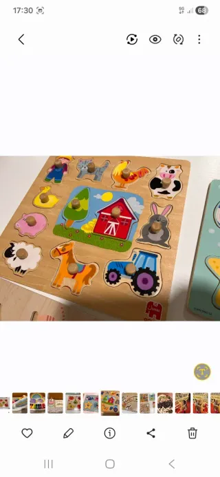 Puzzles de madera infantiles