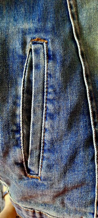 Cazadora vaquera hombre juvenil