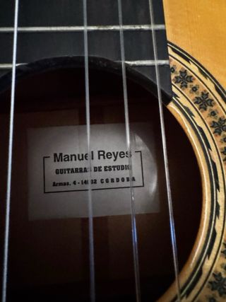 Guitarra Flamenca de estudio Manuel Reyes
