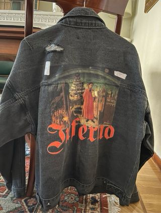 Cazadora vaquera Blackbond gris XL sin estren