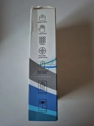 Ratón Inalámbrico Negro con Cable USB