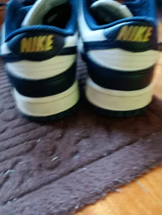 Nike Dunk Scarpe Blu e Bianche n. 39