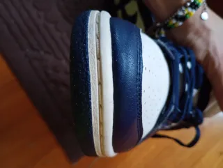 Nike Dunk Scarpe Blu e Bianche n. 39