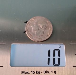 2 Pesetas Plata 1881