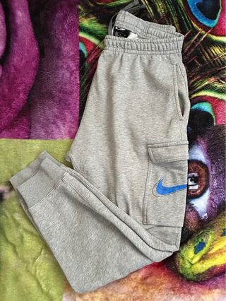 Conjunto Chándal Nike Gris y Azul
