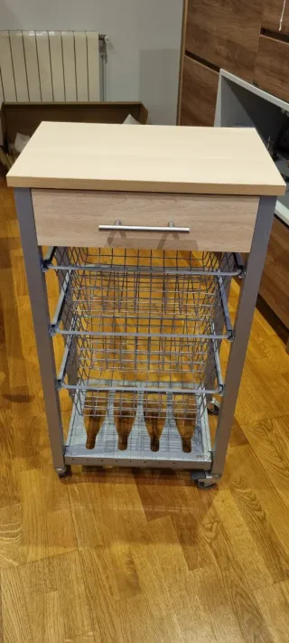 Carrito Verdulero Cocina 3 Cestas