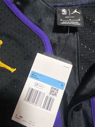 Camiseta de béisbol Jordan Lakers