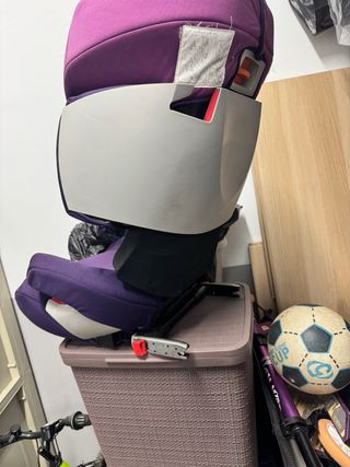 Silla Cybex Solution X-Fix Morada