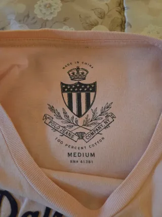 Camiseta Polo Jeans Company Rosa