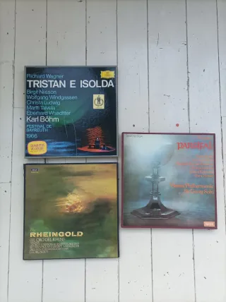 Lote discos de vinilo Richard Wagner Clásico Ópera