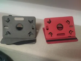 Pareja Fundas Tablet Dibujos y Roja