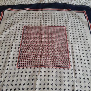 Pañuelo Carmen Mir Beige y Azul