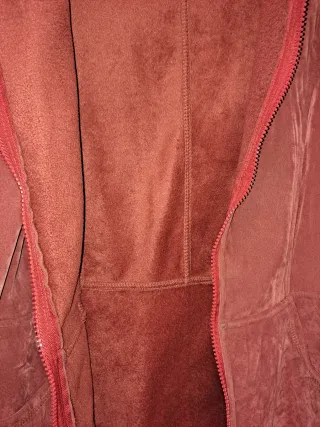 Chaqueta estilo ante - Talla M