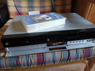 Reproductor Combo VHS y DVD LG +REGALO