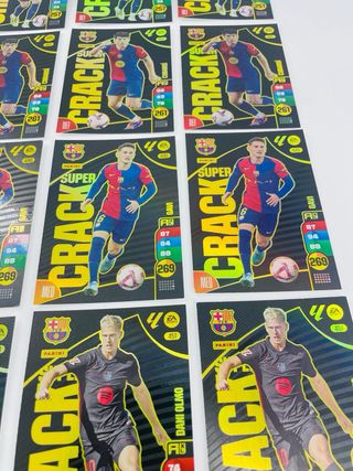 20 Super Crack FC Barcelona Adrenalyn 2024 / 2025