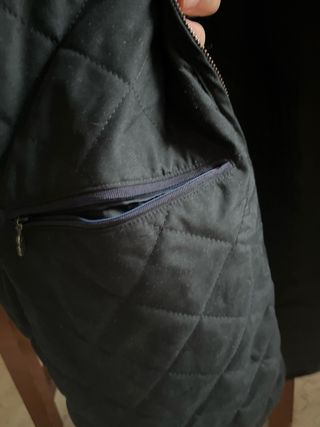 Chaleco acolchado negro