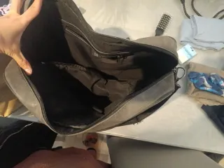 Bolso Misako gris para portátil