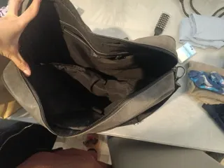 Bolso Misako gris para portátil