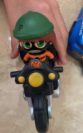 Pinypon Moto y coche Policía Azul y moto ladrón