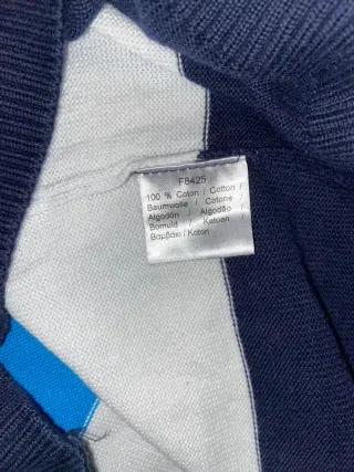 Maglia Lacoste cotone righe taglia M