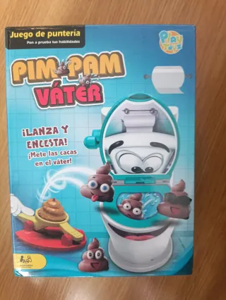 Juego Pim Pam Váter (Juego de puntería)
