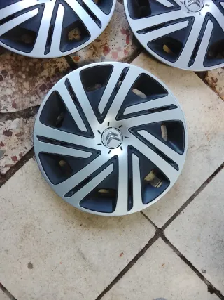 2 Tapacubos Citroen 15