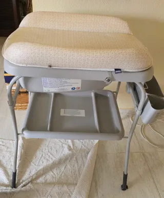 Bañera cambiador bebé