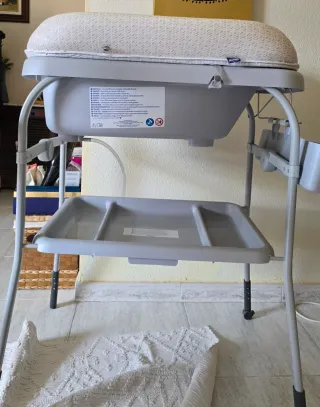 Bañera cambiador bebé