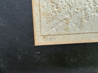 Grabado carácter chino con sello