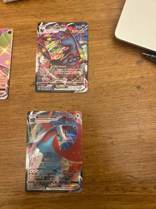 Lote 6 Cartas Pokémon VMAX
