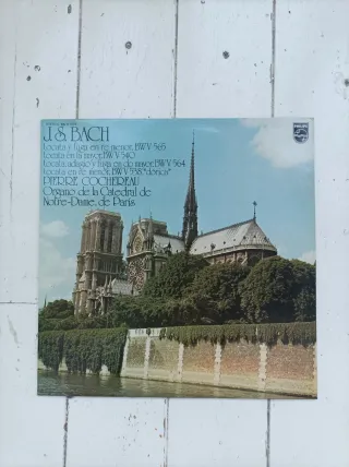 2 Vinilos J.S. Bach Clásica