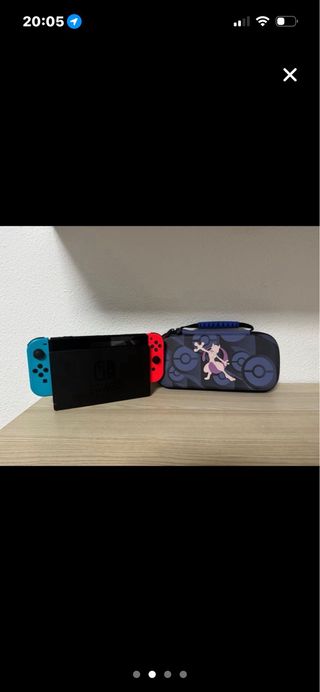 Nintendo Switch con accesorios
