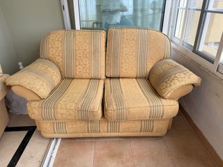 Sofá de 2 plazas estampado 168 ancho 1 hondo