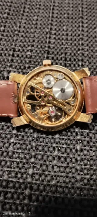 Orologio Scheletrato Carica Manuale Vintage