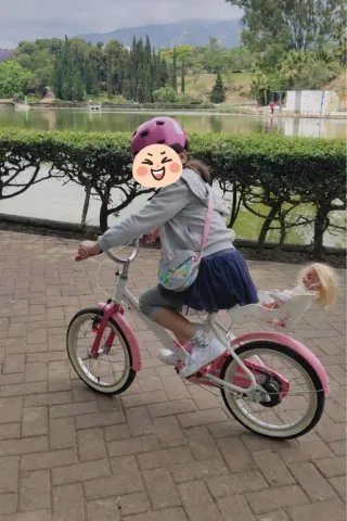 Bicicleta Niña BTwin Rosa