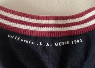 Jersey Guess Cuello Pico Talla XL