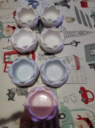 Vaso de velas/portavelas.