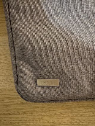 Mochila gris + funda de laptop