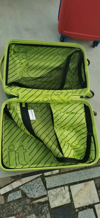 Maletas estilo Lego (Rojo y Verde)