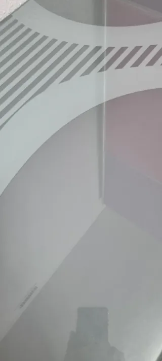 Escritorio con protector de vidrio y cajonera