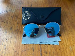 Gafas Ray-Ban espejadas azules